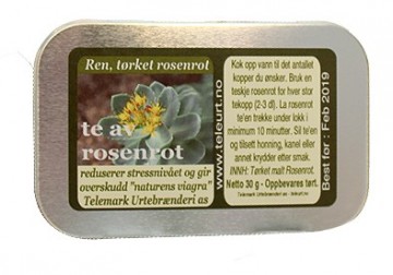 Rosenrot te 30g