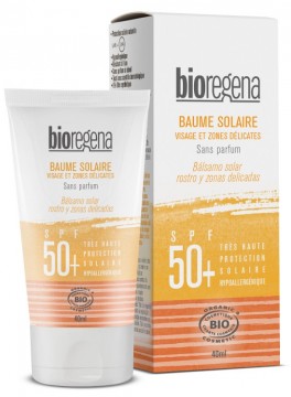Bioregena solkrem uten parfyme, SPF50+, 40 ml