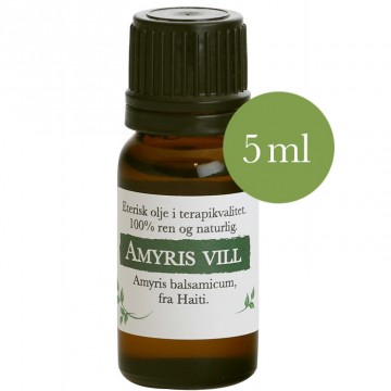 5ml Amyris vill (Amyris balsamifera) Haiti