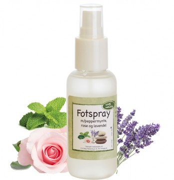 Fotspray med hydrolater, 100ml