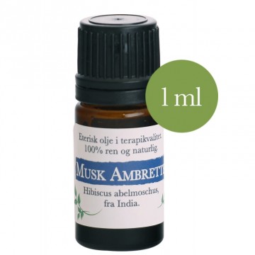 1 ml Musk Ambrette (Hibiscus abelmoschus) India