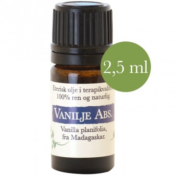 2,5ml Vanilje absolu (vanilla planifolia) Madagaskar