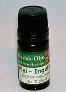 5ml Plai - Thailandsk Ingefær (Zingiber cassumunar) Thailand