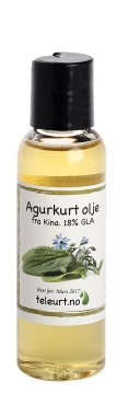 Agurkurt kaldpresset 18% GLA (Borago officinalis), 60ml