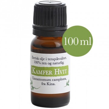 100ml Kamfer Hvit (cinnamomum camphora) fra Kina