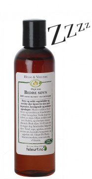 Olje for bedre søvn 125ml