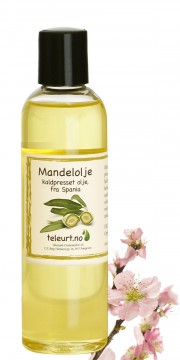 Mandel kaldpresset fra Spania 125ml