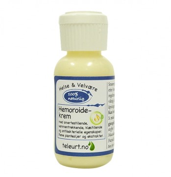 Hemoroidekrem med planteekstrakter 30ml