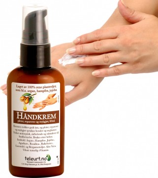 Håndkrem med Argan og Hampfrø 60ml