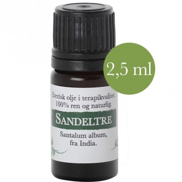 2,5ml Sandeltre (Santalum album) India