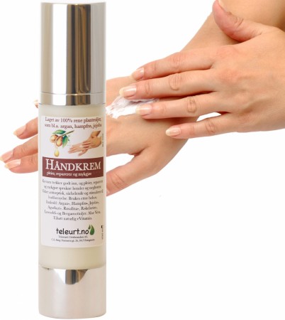 Håndkrem med Argan og Hampfrø 50ml