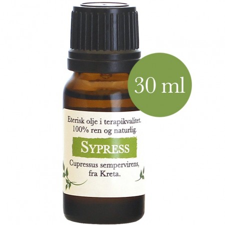 30ml Sypress fine (cupressus sempervirens) fra Kreta