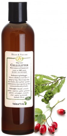 Cellulittolje med nyperose 250ml