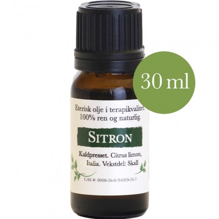 30ml Sitron (citrus limonum) kaldpresset, Italia