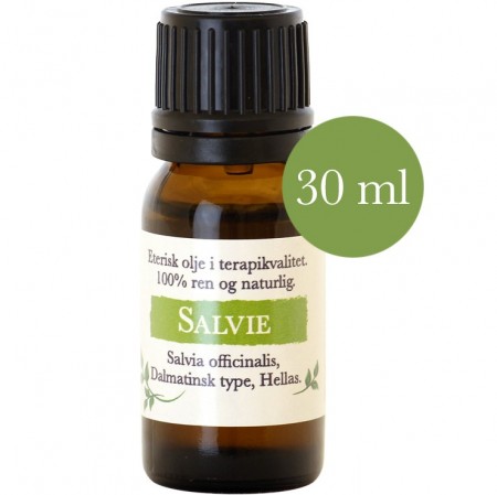 30ml Salvie Dalmatian (Salvia officinalis) fra Hellas