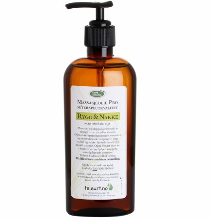 RYGG og NAKKE massasjeolje 250ml
