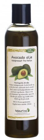 Avokado kaldpresset (persea gratissima) Kenya 250ml