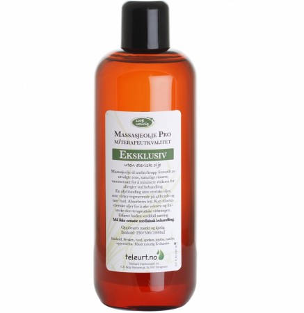 EKSKLUSIV massasjeolje 500ml