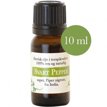 10ml Sort pepper super (piper nigrum) fra India