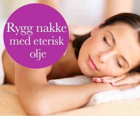 Rygg og nakke massasjeolje