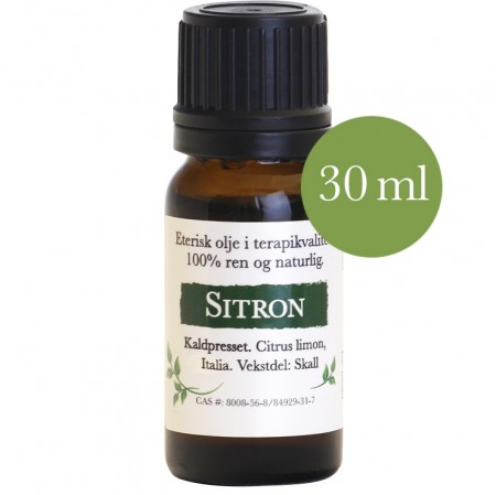 30ml Sitron (citrus limonum) kaldpresset, Italia
