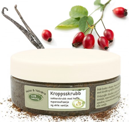 Kroppsskrubb med vanilje