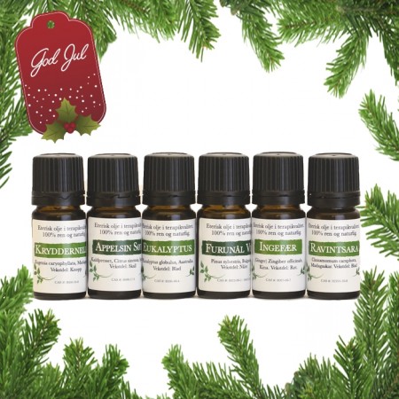 Vinteroljer - 6 flasker á 5 ml