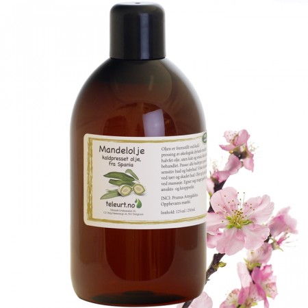 Mandel kaldpresset fra Spania 500ml