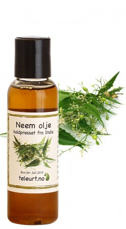Neem (Melia Azadirachta), kaldpresset India 60ml