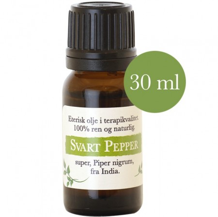 30ml Sort pepper super (piper nigrum) fra India