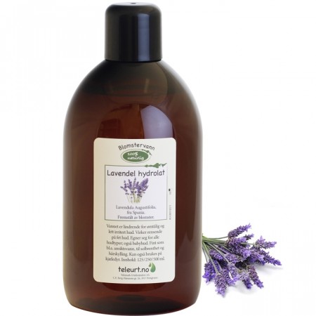 Lavendel hydrolat, 500ml fra Spania