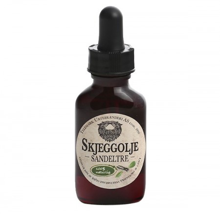Skjeggolje Sandeltre 30ml