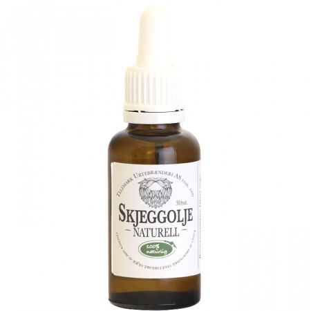 Skjeggolje Naturell 30ml