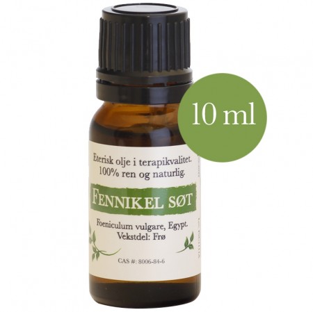 10ml Fennikel søt (foeniculum vulgare) Egypt