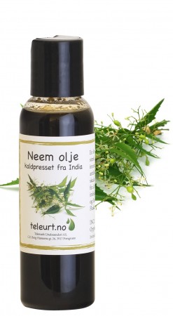 Neem (Melia Azadirachta), kaldpresset India 60ml