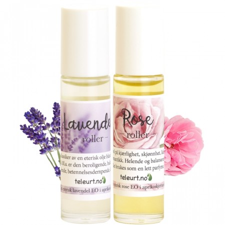 Rollere Rose og Lavendel