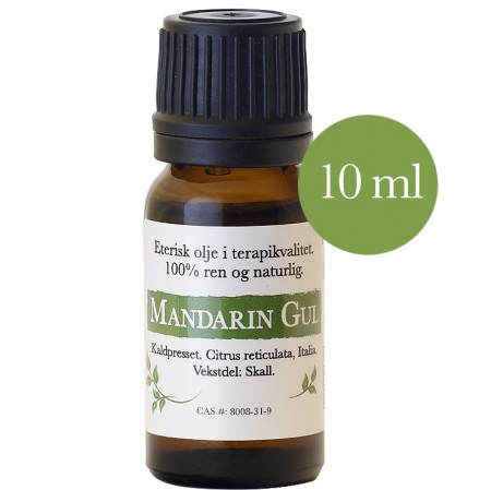 10ml Mandarin Gul (citrus reticulata) kaldpresset, Italia