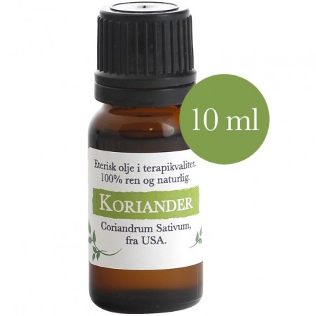 10ml Koriander (Coriandrum sativum) fra USA