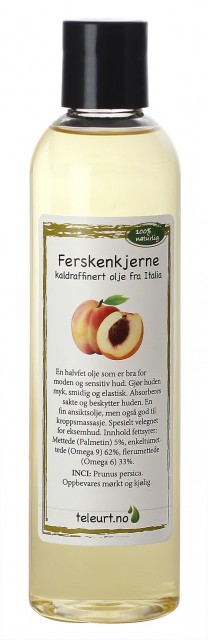 Ferskenkjerne olje 250ml