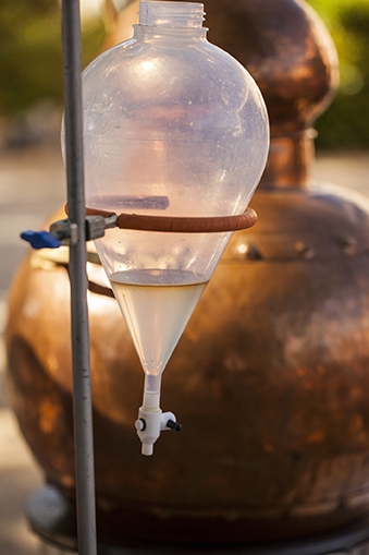 Hydrolat er et biprodukt etter destillering av eterisk olje