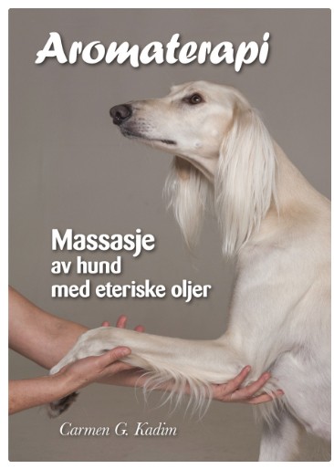 Bok på norsk - hundemassasje med eteriske oljer