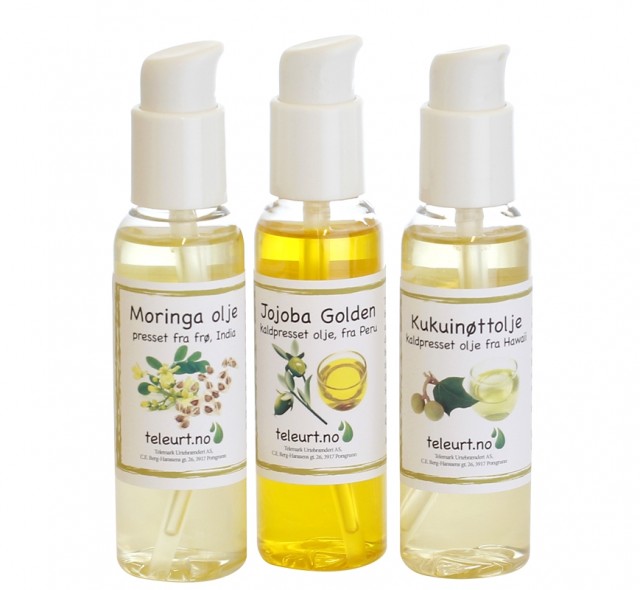 Moringa, jojoba og kukui 60ml