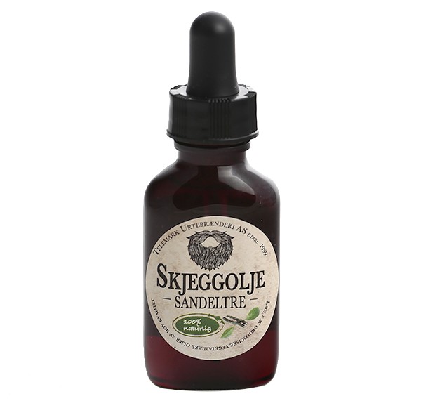 Skjeggolje Sandeltre 30ml
