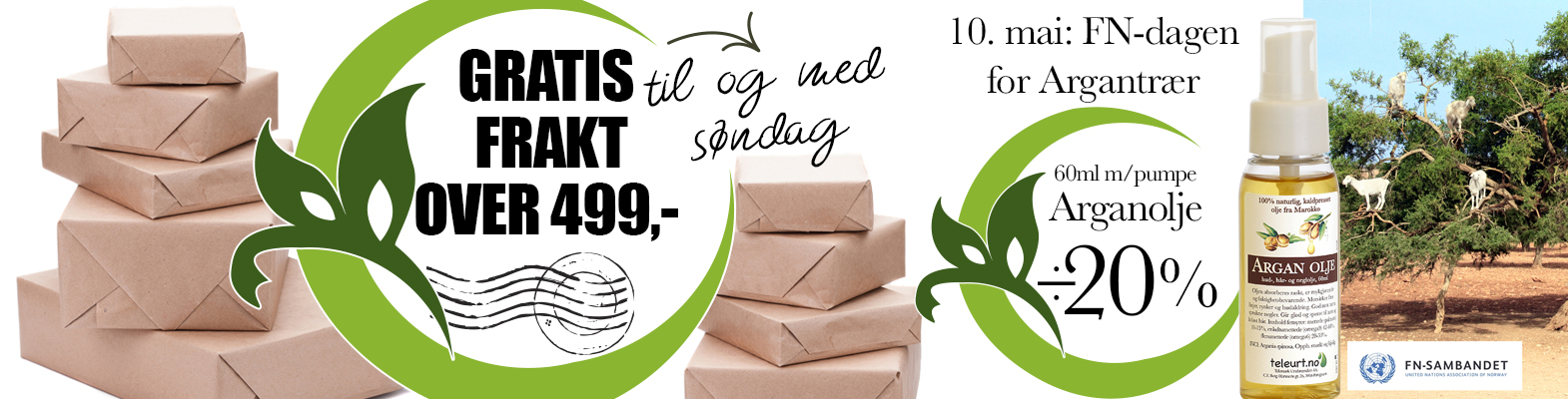 Gratis frakt over 499